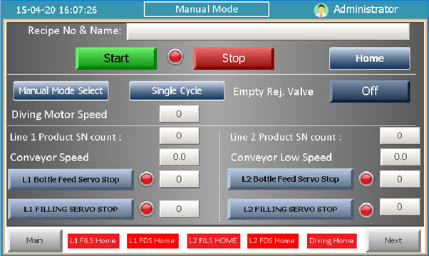 12 Head Liquid Filling Machine